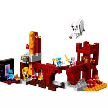 Lade das Bild in den Galerie-Viewer, Nether Wither Festung Minecraft Bausteine Spielzeug Set 571 Teile kaufen