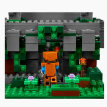 Lade das Bild in den Galerie-Viewer, Der Dschungeltempel Minecraft Baustein Set Spielzeug 598 Teile kaufen