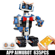 Lade das Bild in den Galerie-Viewer, Programmierbarer Intelligenter Roboter Baustein Set App Steuerung kaufen