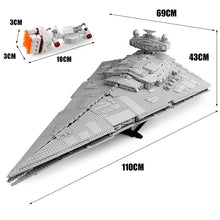 Lade das Bild in den Galerie-Viewer, Star Wars Imperialer Sternzerstörer Kompatibel mit 75252 Bausteine 5278 Teile kaufen