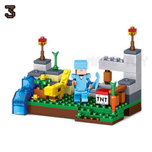 Lade das Bild in den Galerie-Viewer, Der Ocelot Wasserfall Minecraft Baustein Set aus 378 Teilen kaufen