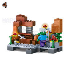 Lade das Bild in den Galerie-Viewer, Der Ocelot Wasserfall Minecraft Baustein Set aus 378 Teilen kaufen