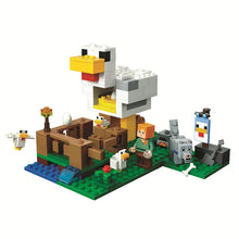 Lade das Bild in den Galerie-Viewer, The Chicken Coop Haus Minecraft Baustein Set 198 Teile kaufen