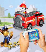 Lade das Bild in den Galerie-Viewer, Marshall und Feuerwehrauto Paw Patrol Spielzeug mit Fernbedienung kaufen