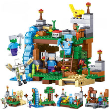 Lade das Bild in den Galerie-Viewer, Der Ocelot Wasserfall Minecraft Baustein Set aus 378 Teilen kaufen