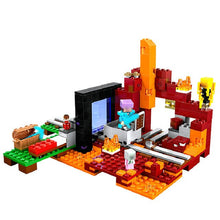 Lade das Bild in den Galerie-Viewer, Nether Portal - Der Wither - Minecraft Spielzeug Baustein Set 476 Teile kaufen