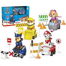 Lade das Bild in den Galerie-Viewer, Paw Patrol Chase, Rubble, Skye & Marshall Bausteine Set mit Fahrzeugen kaufen