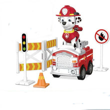 Lade das Bild in den Galerie-Viewer, Paw Patrol Chase, Rubble, Skye & Marshall Bausteine Set mit Fahrzeugen kaufen