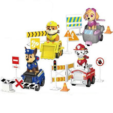 Lade das Bild in den Galerie-Viewer, Paw Patrol Chase, Rubble, Skye & Marshall Bausteine Set mit Fahrzeugen kaufen