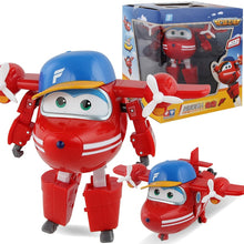 Lade das Bild in den Galerie-Viewer, Super Wings Flip Flugzeug Spielzeug Transformations Roboter kaufen