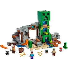 Lade das Bild in den Galerie-Viewer, Creepered Mine Minecraft Baustein Set 852 Teile kaufen