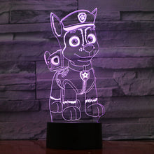 Lade das Bild in den Galerie-Viewer, Paw Patrol Nachtlicht Lampe Tischlicht mit Farbwechsel & 3D LED Effekt kaufen