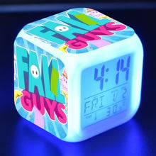 Lade das Bild in den Galerie-Viewer, Fall Guys Digitaler Wecker und Uhr mit Farbwechsel kaufen