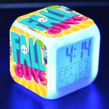 Lade das Bild in den Galerie-Viewer, Fall Guys Digitaler Wecker und Uhr mit Farbwechsel kaufen