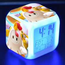 Lade das Bild in den Galerie-Viewer, Fall Guys Digitaler Wecker und Uhr mit Farbwechsel kaufen