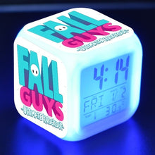 Lade das Bild in den Galerie-Viewer, Fall Guys Digitaler Wecker und Uhr mit Farbwechsel kaufen