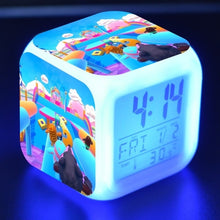 Lade das Bild in den Galerie-Viewer, Fall Guys Digitaler Wecker und Uhr mit Farbwechsel kaufen