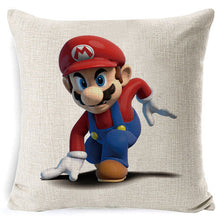 Lade das Bild in den Galerie-Viewer, Super Mario Kissenbezüge (ca. 45*45cm) kaufen