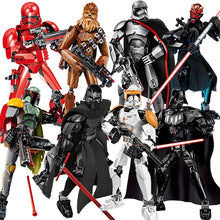 Lade das Bild in den Galerie-Viewer, Star Wars Baustein Figuren von Finn bis zum Sturmtrooper - diverse Motive kaufen