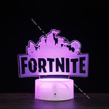 Lade das Bild in den Galerie-Viewer, Fortnite Nachtlicht, Nachtlampe, Lampe mit 3D Effekt und Farbwechsel kaufen