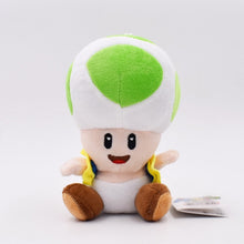 Lade das Bild in den Galerie-Viewer, Mario Mushroom Toad Plüsch Figuren (ca. 16cm, 8 Motive / Farben) kaufen