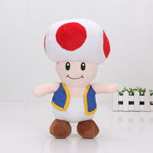 Lade das Bild in den Galerie-Viewer, Set mit 4Stk. Mario, Yoshi, Luigi, Pilz Plüsch Figuren (ca. 20cm) kaufen