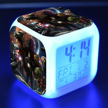 Lade das Bild in den Galerie-Viewer, Marvel Avengers LED Digitaler Wecker Uhr kaufen