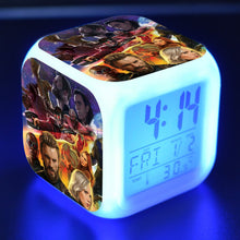 Lade das Bild in den Galerie-Viewer, Marvel Avengers LED Digitaler Wecker Uhr kaufen