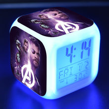 Lade das Bild in den Galerie-Viewer, Marvel Avengers LED Digitaler Wecker Uhr kaufen