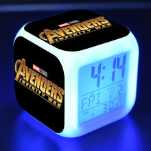 Lade das Bild in den Galerie-Viewer, Marvel Avengers LED Digitaler Wecker Uhr kaufen