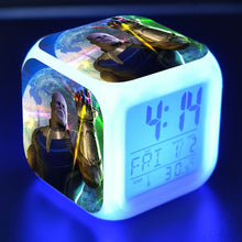 Lade das Bild in den Galerie-Viewer, Marvel Avengers LED Digitaler Wecker Uhr kaufen