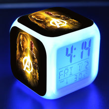 Lade das Bild in den Galerie-Viewer, Marvel Avengers LED Digitaler Wecker Uhr kaufen
