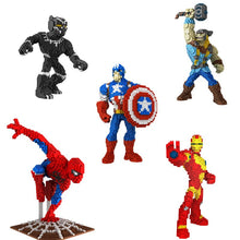Lade das Bild in den Galerie-Viewer, Marvel Hero Avengers Black Panther Baustein Figur kaufen
