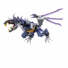 Lade das Bild in den Galerie-Viewer, Ninja Schwarzer Overlord Drache (kompatibel mit 71742) kaufen