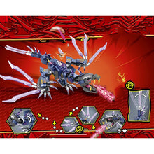 Lade das Bild in den Galerie-Viewer, Ninja Schwarzer Overlord Drache (kompatibel mit 71742) kaufen