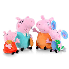 Lade das Bild in den Galerie-Viewer, Peppa Pig Peppa Wutz Plüschtier Set (4 Figuren) kaufen