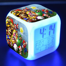 Lade das Bild in den Galerie-Viewer, Sonic the Hedgehog Wecker Digitale Uhr mit Farbwechsel kaufen