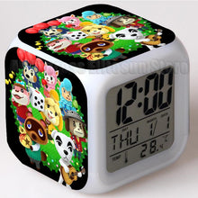 Lade das Bild in den Galerie-Viewer, Animal Crossing Digitaler Wecker mit Uhr kaufen