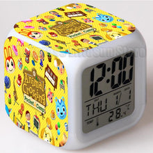 Lade das Bild in den Galerie-Viewer, Animal Crossing Digitaler Wecker mit Uhr kaufen