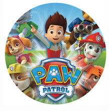 Lade das Bild in den Galerie-Viewer, Paw Patrol Runder Teppich in vielen Motiven kaufen