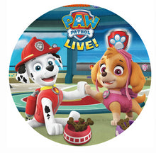 Lade das Bild in den Galerie-Viewer, Paw Patrol Runder Teppich in vielen Motiven kaufen