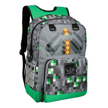 Lade das Bild in den Galerie-Viewer, Minecraft Rucksack für Kinder, Teenager, Schul Rucksack (45*33*23cm) kaufen
