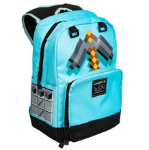 Lade das Bild in den Galerie-Viewer, Minecraft Rucksack für Kinder, Teenager, Schul Rucksack (45*33*23cm) kaufen
