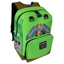 Lade das Bild in den Galerie-Viewer, Minecraft Rucksack für Kinder, Teenager, Schul Rucksack (45*33*23cm) kaufen