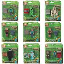 Lade das Bild in den Galerie-Viewer, Minecraft Steve Alex Zombie TNT etc. Mini Baustein Figuren kaufen