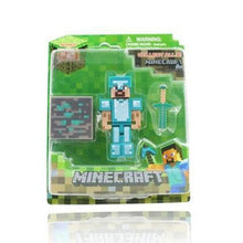 Lade das Bild in den Galerie-Viewer, Minecraft Steve Alex Zombie TNT etc. Mini Baustein Figuren kaufen