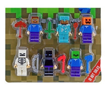 Lade das Bild in den Galerie-Viewer, Minecraft Mini Baustein Figuren, verschiedene Sets mit 6 oder 8 Figuren kaufen