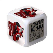 Lade das Bild in den Galerie-Viewer, Minecraft Wecker mit Digital Uhr LED Anzeige kaufen