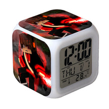 Lade das Bild in den Galerie-Viewer, Minecraft Wecker mit Digital Uhr LED Anzeige kaufen