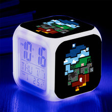 Lade das Bild in den Galerie-Viewer, Minecraft Wecker mit Digital Uhr LED Anzeige kaufen